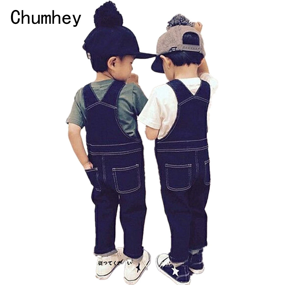 

1-5T Toddler Clothing Baby Overalls Denim Soft Jeans Long Pants Baby Jumpsuit Rompers Kids Clothes Cute Animal Spring Autumn