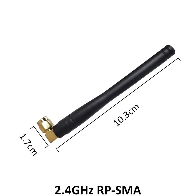 GRANDWISDOM 1 2pcs 2.4g antenna 3dbi sma female wlan wifi 2.4ghz antene pbx iot module router tp link signal receiver antena