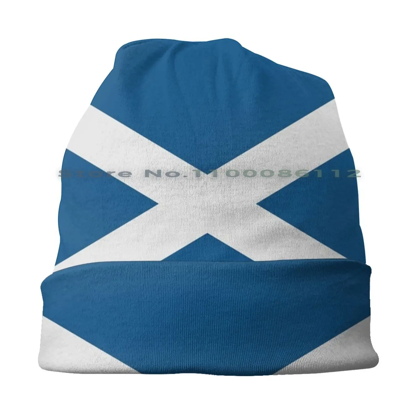 Scottish Rugby Logo On Flag Beanies Knit Hat Scotland Scottish Rugby The Thistle Thistles Six Nations 6 Nations Edinburgh Flag