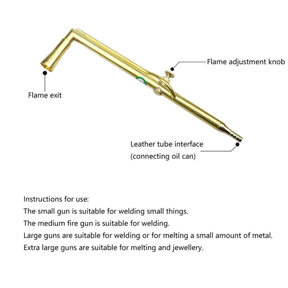 NIUPIKA Jewelry Tools Using Gasoline Gas Torch Lighter Blowtorch Burner Gas Soldering Welding Equipment Tool Kit Flame Gun