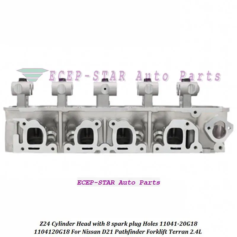 Z24 4 or 8 spark plug hole Cylinder Head For Nissan D21 2.4 11042-1A001 11041-22G00 11041-20G13 11041-13F00 11041-20G18