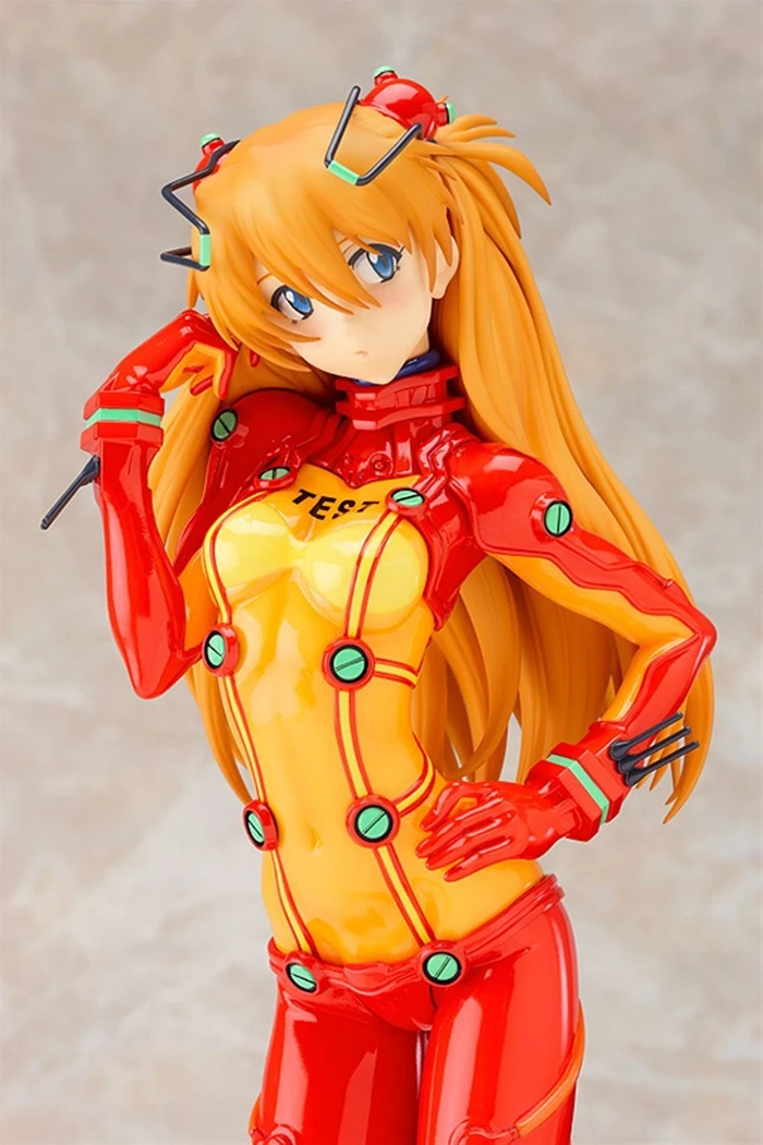 HD GK Resin Figure Kit 1/6  Souryuu Asuka Langley Test Plug Suit  Unpainted Garage Resin Kit