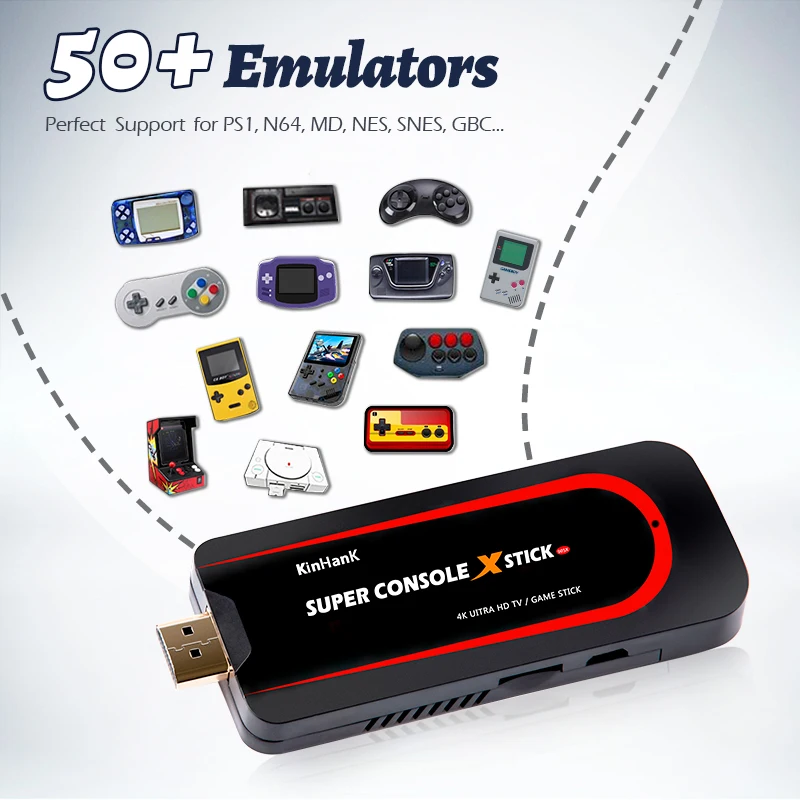 Super Console X STICK Retro Game Console For PS1/N64/DC 50000+