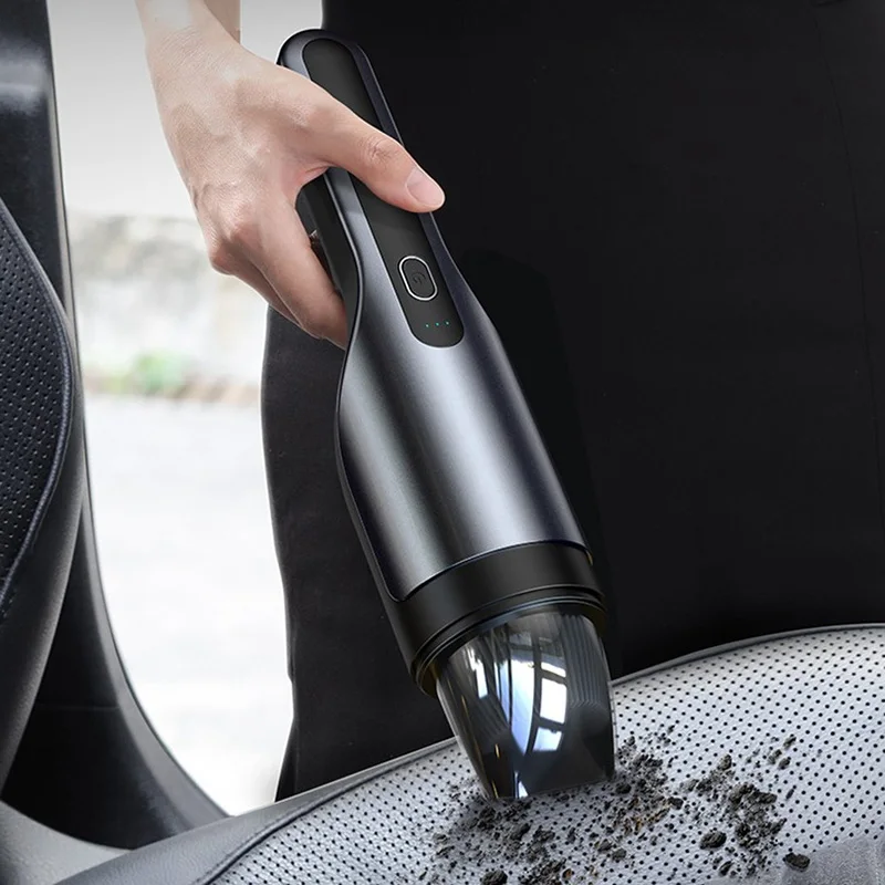 RACEFAS Wireless Car Vacuum Cleaner For Car Portable Handheld Mini Cordless Vacuum Cleaner For Home Car Products Wet And Dry