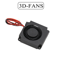 3D Printer 5V / 12V 24V Turbine Fan 40mm * 10mm 4010 DC Turbo Fan 5V Bearing Blower Radial Cooling Fans for Creality CR-10 Kit