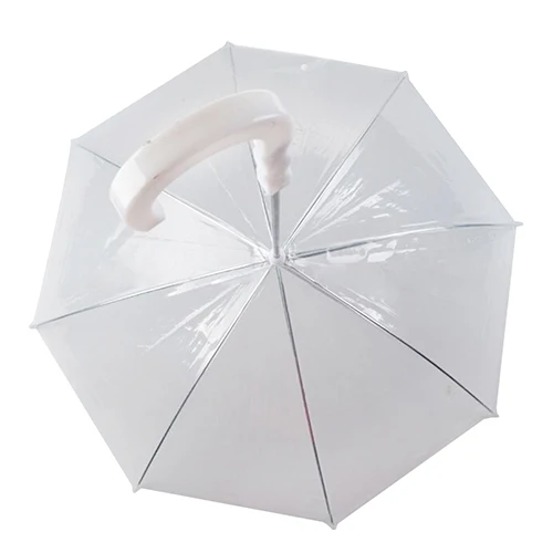 Dog Walking Waterproof Clear Cover Built-in Leash Rain Sleet Snow Pet Umbrella Pet Products