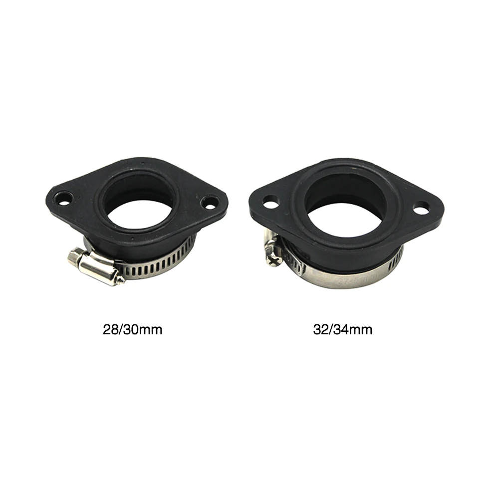 SCL MOTOS Rubber Motorcycle Carburetor Adapter Inlet Intake Mat For PWK 28/30mm 32/34mm Racing Carburetor UTV ATV Pit Dirt Bike