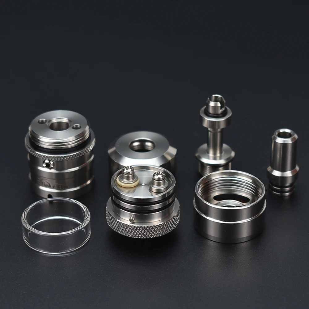 Вспышка-e-Vapor V4.5S + rta атомайзер rta с одной катушкой 4,5 мл 23 мм перестраиваемый резервуар атомайзера 316ss Flash-E-Vapor/FEV rta