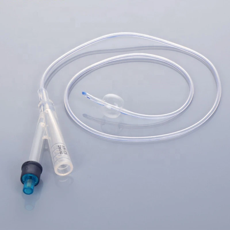 1pc/10pcs Silicone Foley Catheter High-quality Color 2-way Medical Urinary Catheter Two Eye-holes For Efficient Aspiration