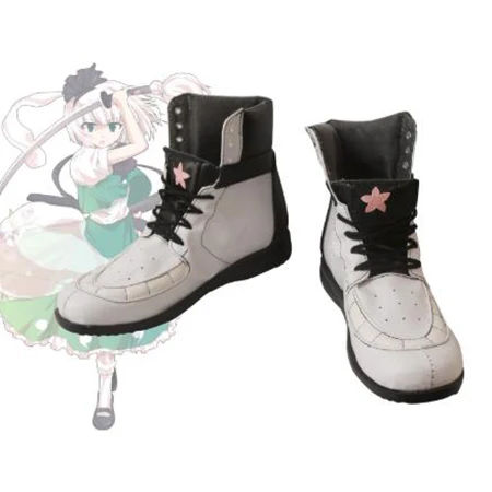 

Touhou Project Konpaku Youmu Cosplay Boots Shoes Women Shoes Costume Customized Accessories Halloween Party Shoes
