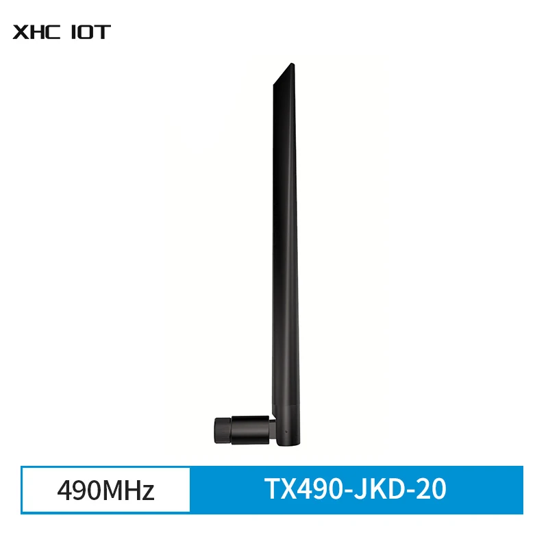 2pcs/lot 490MHz Radio Antenna  SMA-J High Gain 3dBi 50ohm XHCIOT TX490-JKD-20 Flexible Omnidirectional Aerial