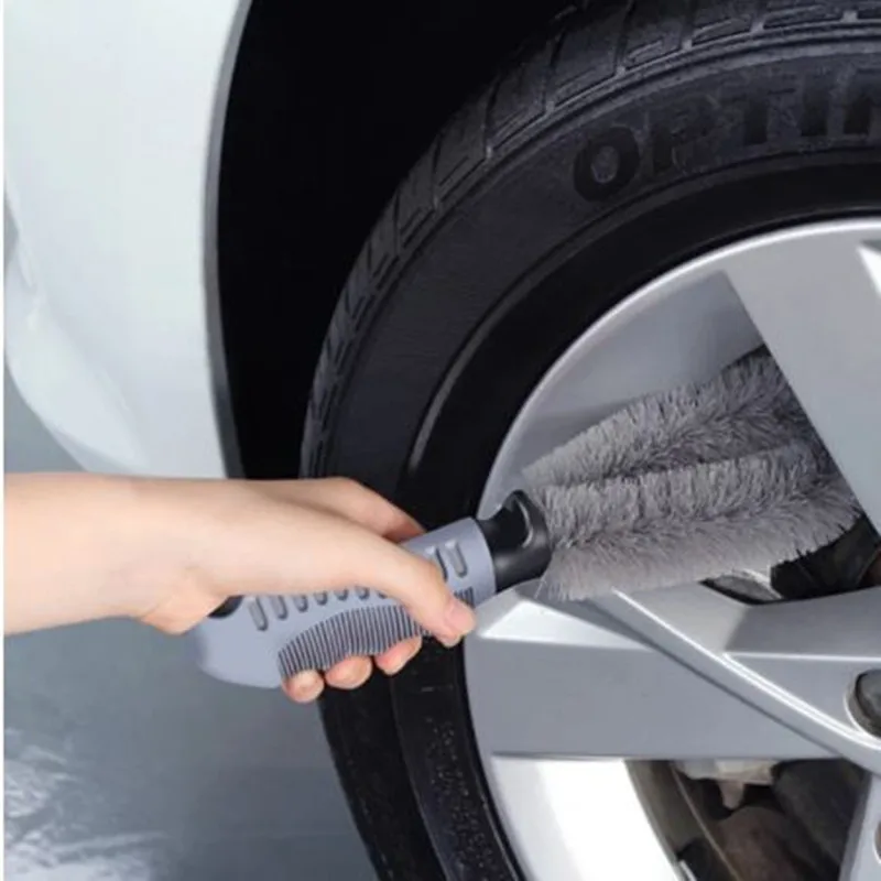 

Auto Wheel Tire Soft Hair Brushes Set Car Vehicle Auto Detailing Cleaning Rim Wash Cleanning Tools Car Accessories