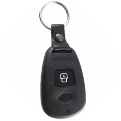 WFMJ per 2001 2002 2003 Hyundai Elantra Santa Fe con sostituzione del supporto della batteria Keylss 2 pulsanti Key Shell Case Fob