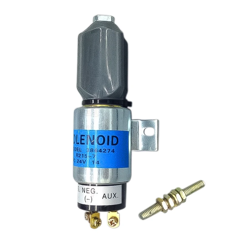 

excavator accessories 215-7 R225-7 Cummins S6K Flameout solenoid valve