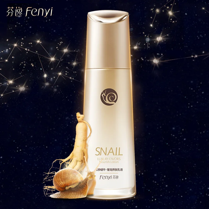 

Face Lotion Red Ginseng Snail Essence Skin Care Cream Moisturizing Brightening Repairing Anti-Aging Face Care 110g