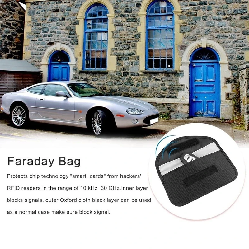 

Signal Blocking Bag GPS RFID Faraday Bag Shield Cage Pouch Wallet Phone Case for Cell Phone Privacy Protection Anti-Spying Bags