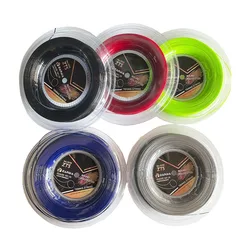 ZARSIA – corde de Tennis en Polyester, 1 bobine, 4G, 1.30mm, 200m, forme ronde, pour entraînement, raquette de Tennis