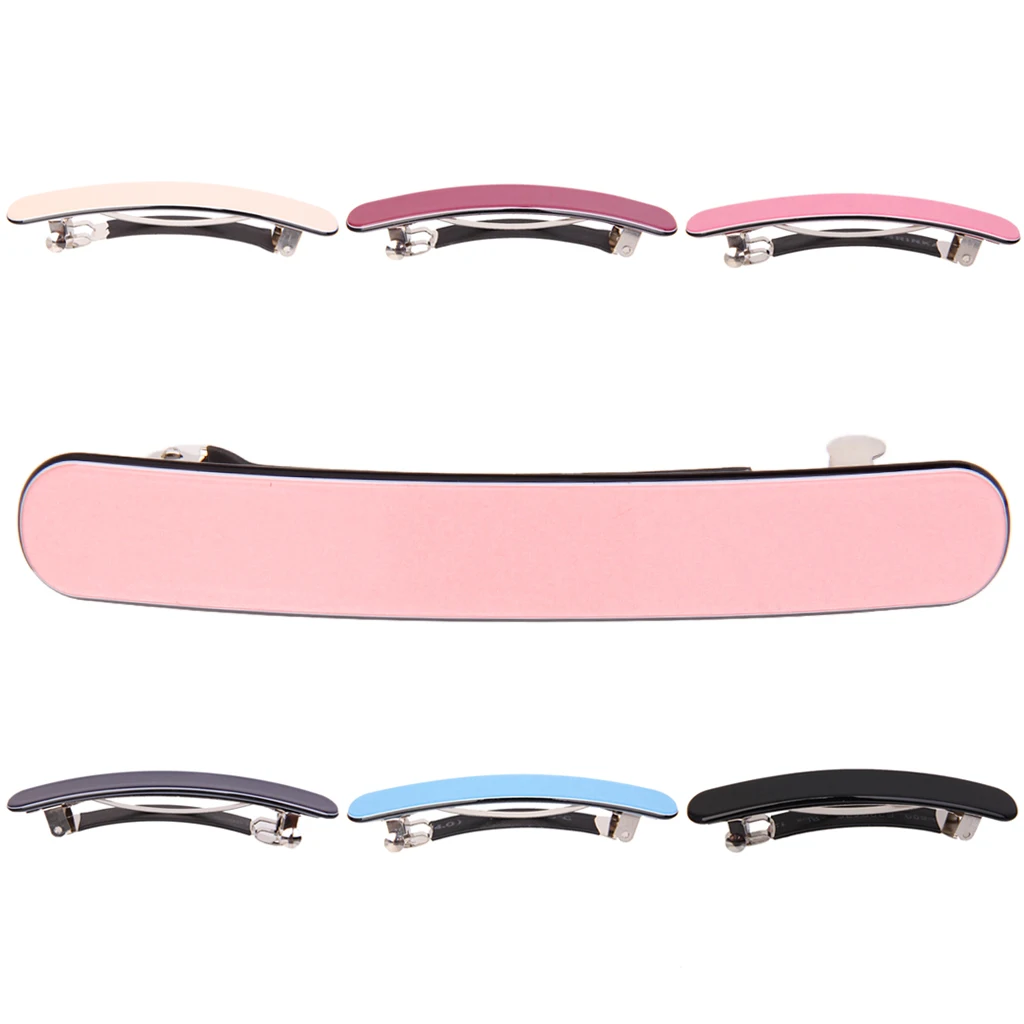 Elegant Ladies Acrylic Leopard Spring Large Hair Clip Pin Barrette Accessories