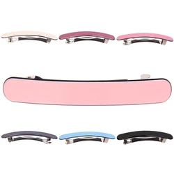 Elegant Ladies Acrylic Leopard Spring Large Hair Clip Pin Barrette Accessories