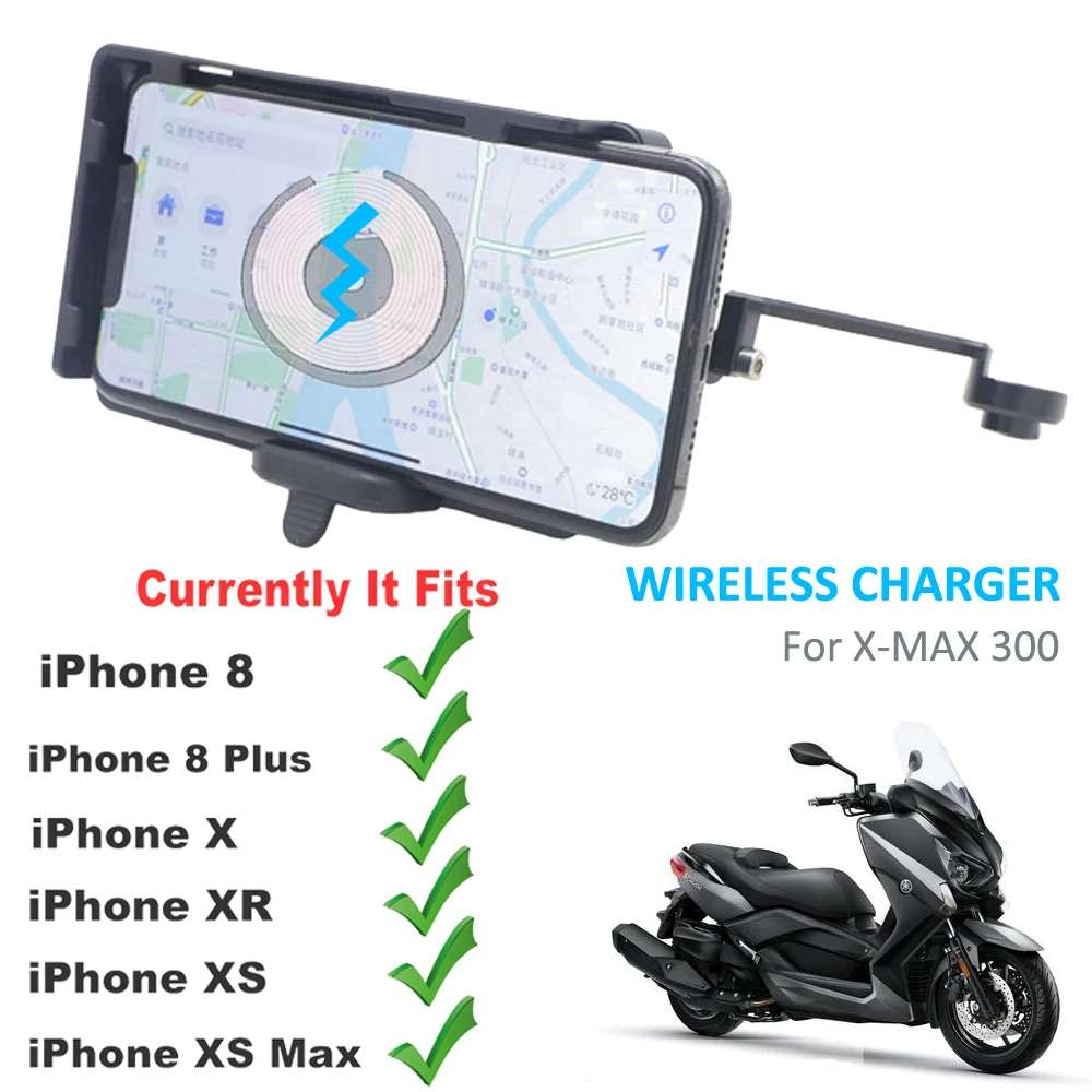 

New GPS Smart Phone Navigation Mount Mounting Bracket Adapter Holder FOR YAMAHA X-MAX 300 XMAX 300 XMAX300 NMAX N-MAX