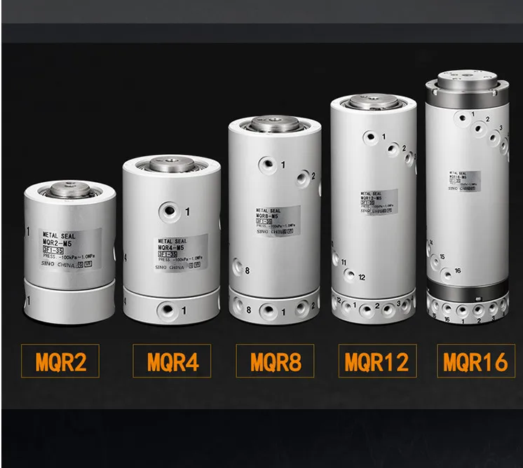 Imagem -02 - Componentes Pneumáticos do Tamanho do Smc Junção Giratória de Alta Velocidade Mqr2-m5 Mqr4-m5 Mqr 8-m5 Mqr12-m5 Mqr16-m5