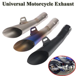 Universal Motorcycle GP Exhaust Pipe Escape For Yamaha R6 MT-03 Kawasaki Ninja 300 Honda CBR300 Modified HP Muffler DB Killer