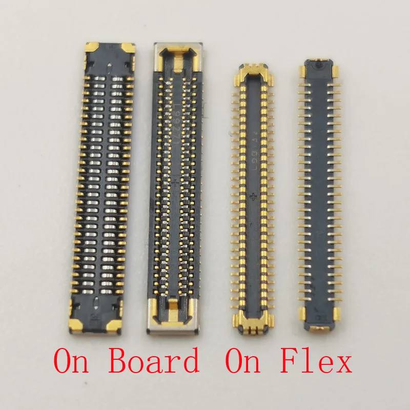 10Pcs Lcd Display Screen Flex FPC Connector Plug On Board For Samsung Galaxy N985 N980 N986 G998 Note 20 Note20 S21 Ultra 56 Pin