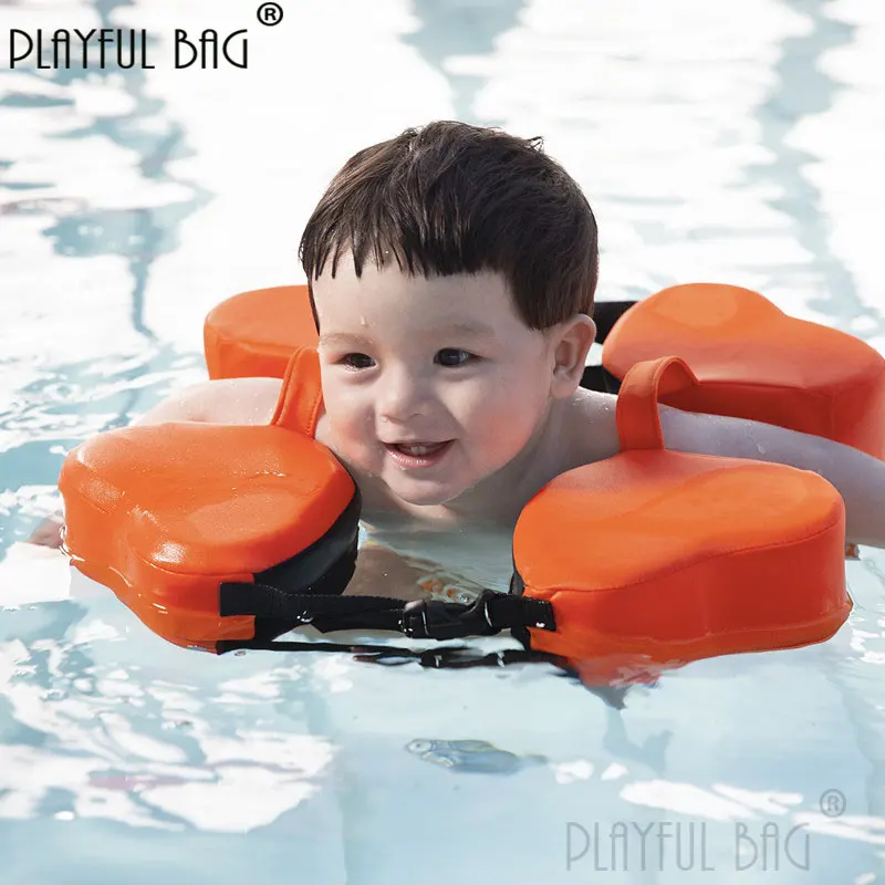 Playful bag Swimming circle for 0-3 years old children Baby practice swimming equipment Safety arm ring without inflation E93