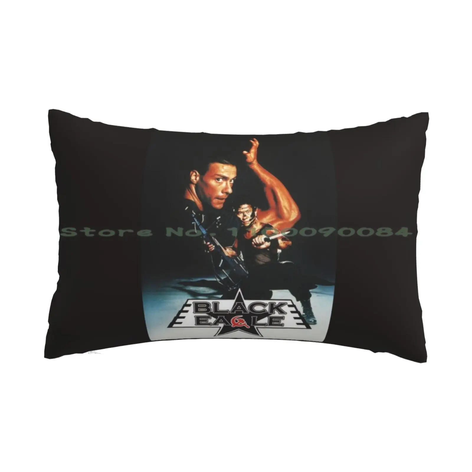 Black Eagle Pillow Case 20x30 50*75 Sofa Bedroom Sho Kosugi Jean Claude Van Damme Jcvd Imperial Entertainment Cult Movie Eric