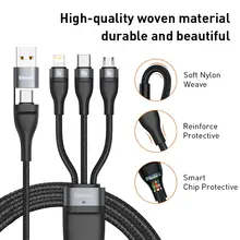3 in 1 USB C Charging Cable 100W #5