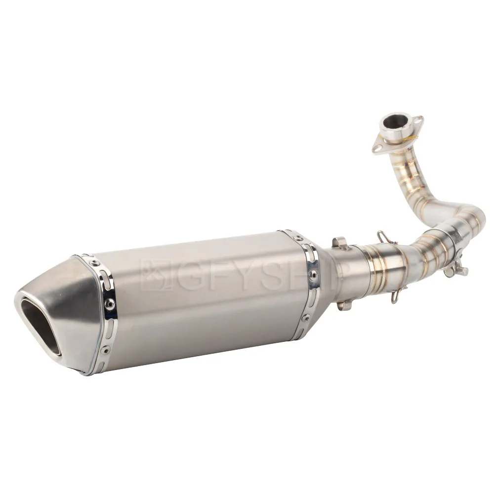 Motorcycle XMAX 300 For Yamaha XMAX 300 2017 to 2020XMAX 250 2019 2020 Escape Exhaust Muffler And Link Pipe System