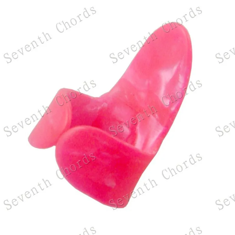 Zelluloid-3-Finger-Picks, 1 Daumen-Pick als Set, Gitarren-Picks, Plektren, Gitarren-Zubehör, Teile – Detail 11