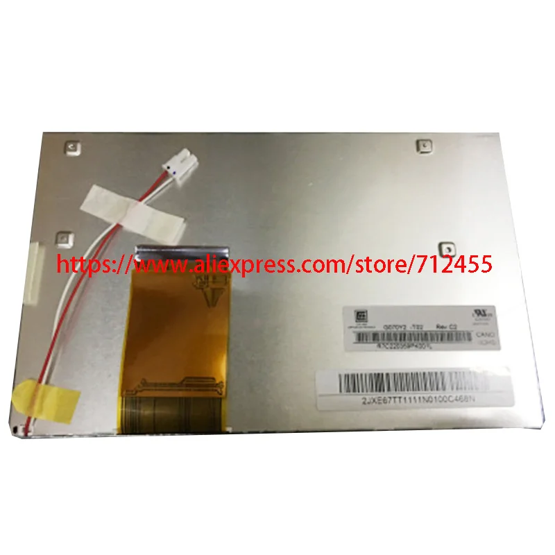 

New 7 inch G070Y2-T02 840*480 LCD Displays Lcd Model