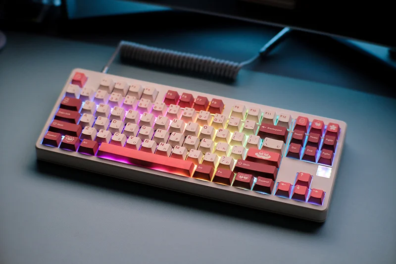129 Keys/set GMK Daifuku Keycaps PBT Dye Sublimation Key Caps Cherry Profile Keycap For 61 64 68 84 96 980 104 Layout Keyboards - view 4