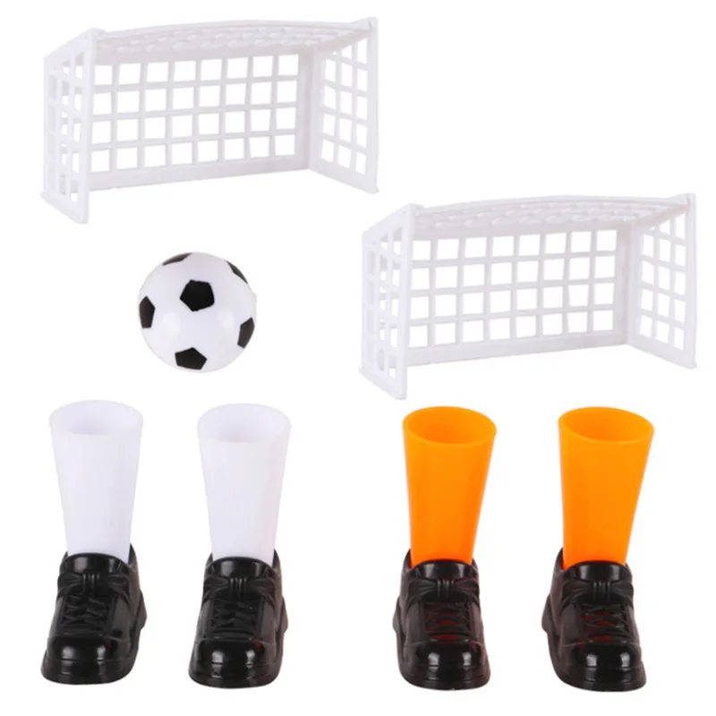 Finger Football Game Sets with Two Goals Funny Family Party Finger Soccer Match Toy for Fans Club Party Gifts for Kid Table Game