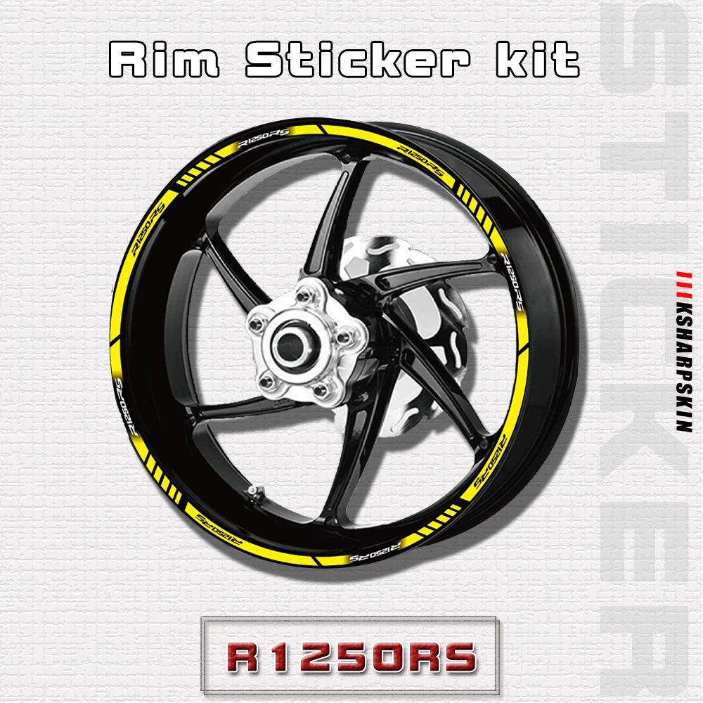 

Светоотражающие аксессуары для мотоциклов, настраиваемые декоративные логотипы и наклейки, разноцветная защитная лента для BMW R1250RS r1250rs