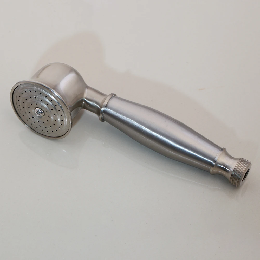 Black Antique Gold Chrome Brass Telephone Style Bathroom Shower Head Water Saving Hand Held Shower Head Spray