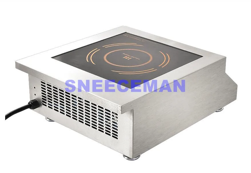 เตาแม่เหล็กไฟฟ้าเชิงพาณิชย์ 5000w เตาซุปเชิงพาณิชย์ เตาไฟฟ้า เตาแม่เหล็กไฟฟ้ากําลังสูงแบบตั้งโต๊ะ สแตนเลส