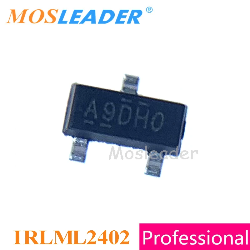 

Mosleader SOT23 IRLML2402 3000PCS N-Channel 20V IRLML2402TRPBF IRLML2402TR IRLML2402PBF IRLML2402TRPBF Chinese High quality