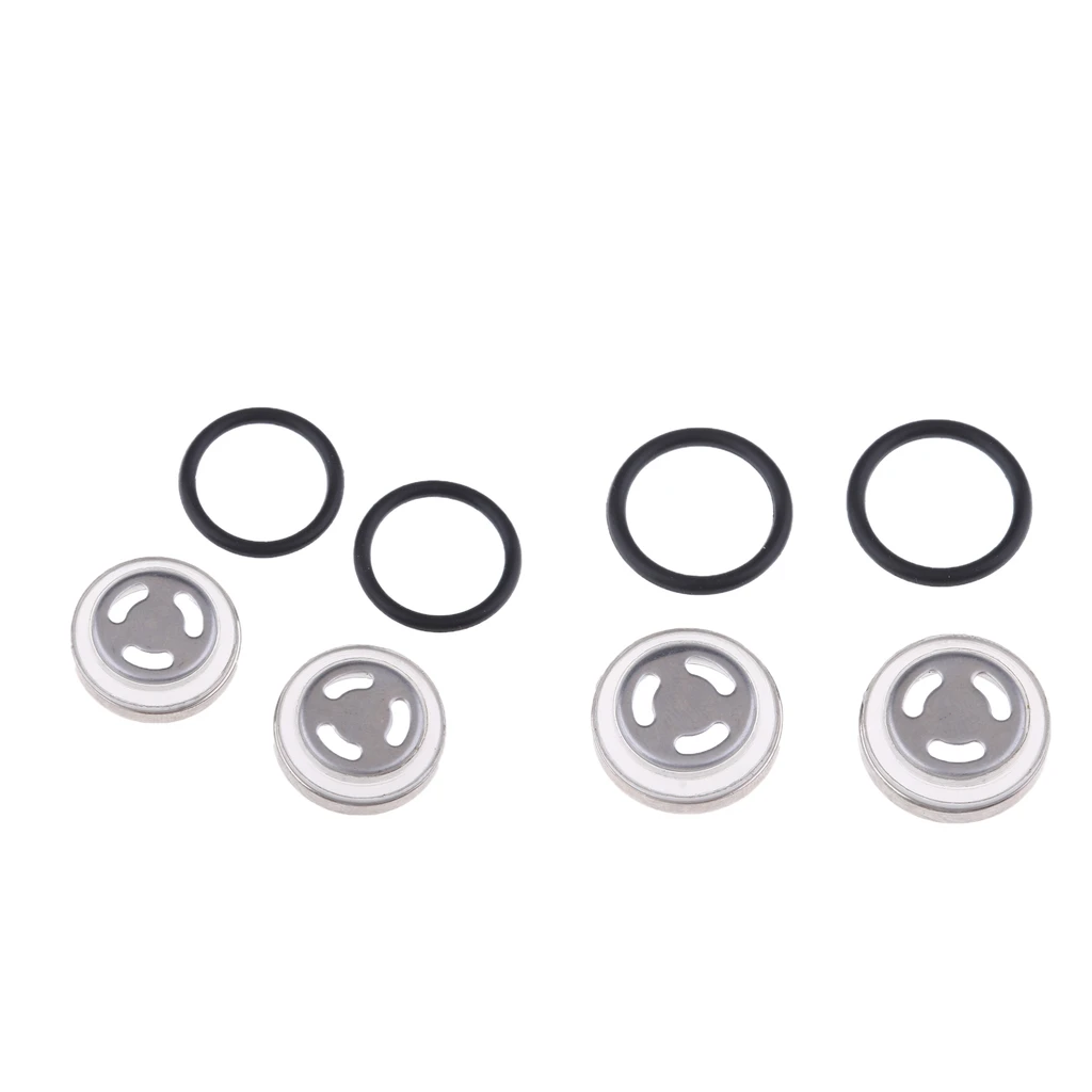 4 set di 18mm guarnizione freno Moto cilindro maestro serbatoio visiera guarnizione specchio