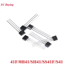 100 uds/5 uds 41F/ 0H41 / SH41 / SS41F/ S41 Sensor de elemento Hall Bipolar Motor de vehículo Sensor de pasillo de Motor de coche eléctrico