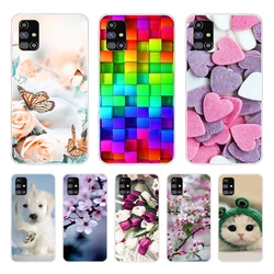 For Coque Samsung Galaxy A71 5G A51 5G Case Soft Silicone Back Case for Samsung A71 5G A51 Cover A 51 Shockproof case A71 Cover