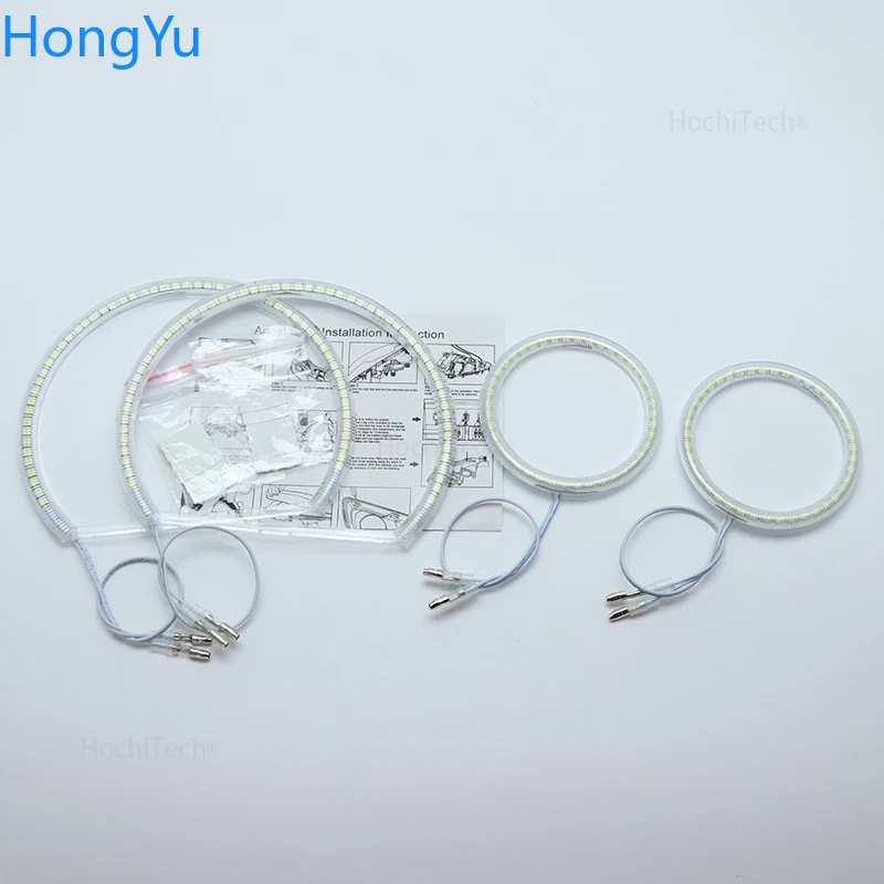 لسيارة شيفروليه تشيفي كامارو 2010 - 2013 Smd Led مجموعة عيون الملاك إضاءة ممتازة فائقة السطوع DRL أضواء النهار الجري