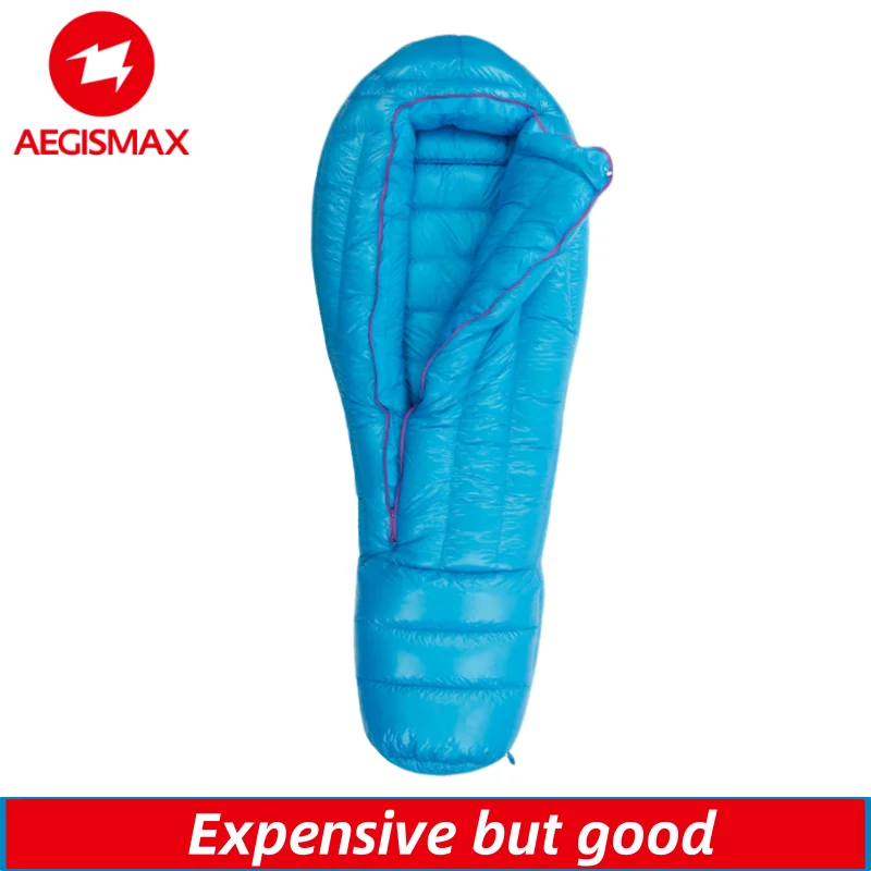 AEGISMAX ULTRA Series Goose Down Sleeping Bag -30℃~-63℃ Winter Outdoor Thick Warm Sleeping Bag Adult Lengthened Style 850FP