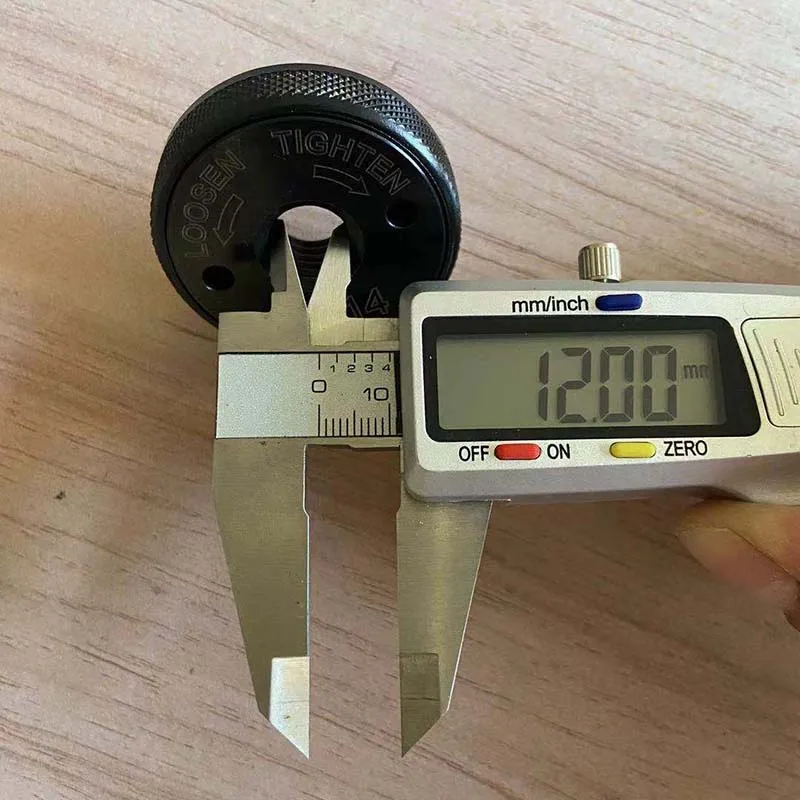 Smerigliatrice angolare M14 flangia di serraggio rapido/bloccaggio rapido/dado a sgancio rapido per tutte le smerigliatrici angolari