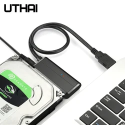 UTHAI-Adaptador de disco duro T38, Cable de disco duro Compatible con USB 2,5, SATA 5gbps, 3,5/3,0 pulgadas