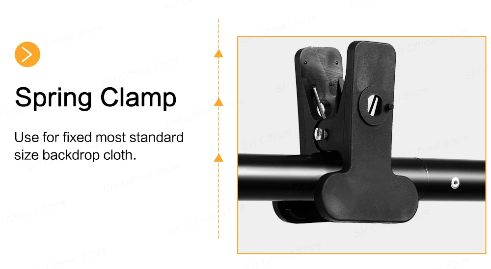 SH T-shaped Stand Backdrop Frame Aluminum Photography Photo Studio Green Background Support System for Video Chroma Key Screen