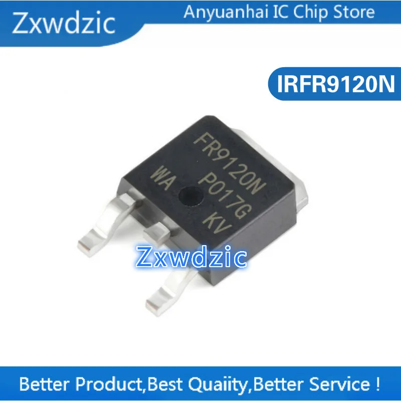 10pcs IRFR9120N TO252 IRFR9120NTRPBF TO-252 IRFR9120 FR9120 FR9120N