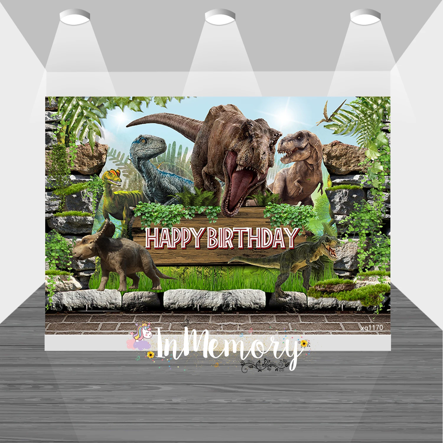 Фон для фотосъемки Парк Юрского периода, праздничный баннер для детского дня рождения, реквизит в виде динозавра для фотостудии