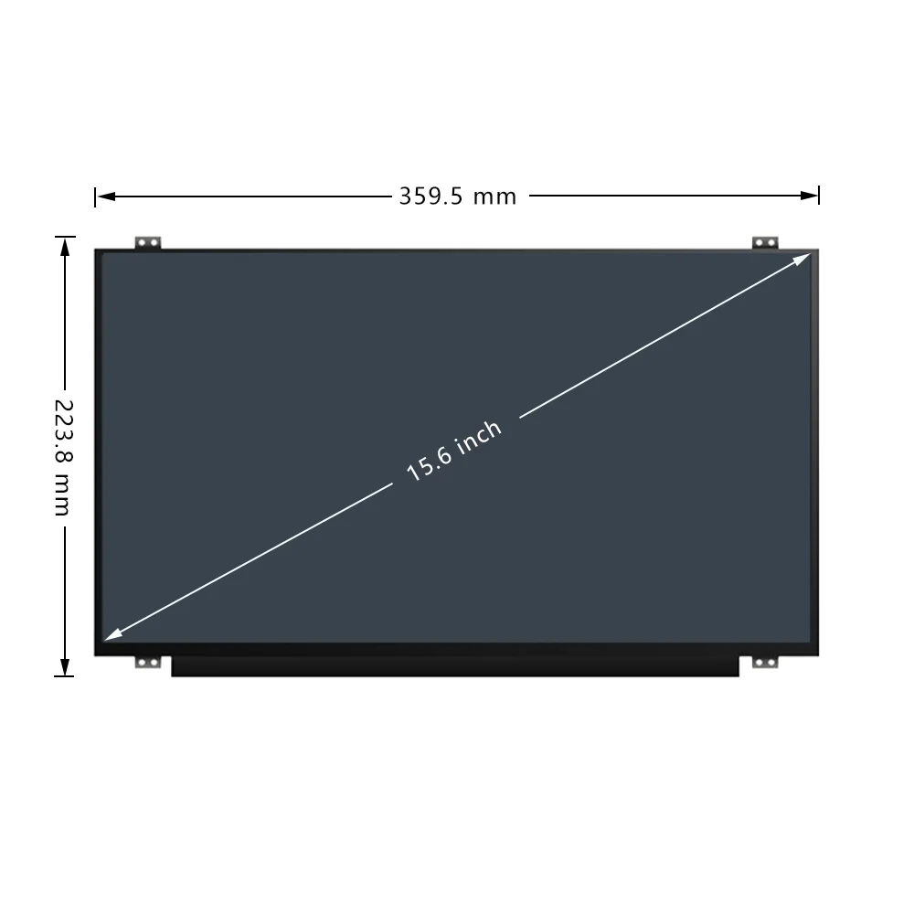 15.6 Inch IPS Laptop LED LCD Screen For Acer Nitro 5 AN515-51,52 Series N17C1HD Display  EDP 30 pins FHD 1920*1080 Panel